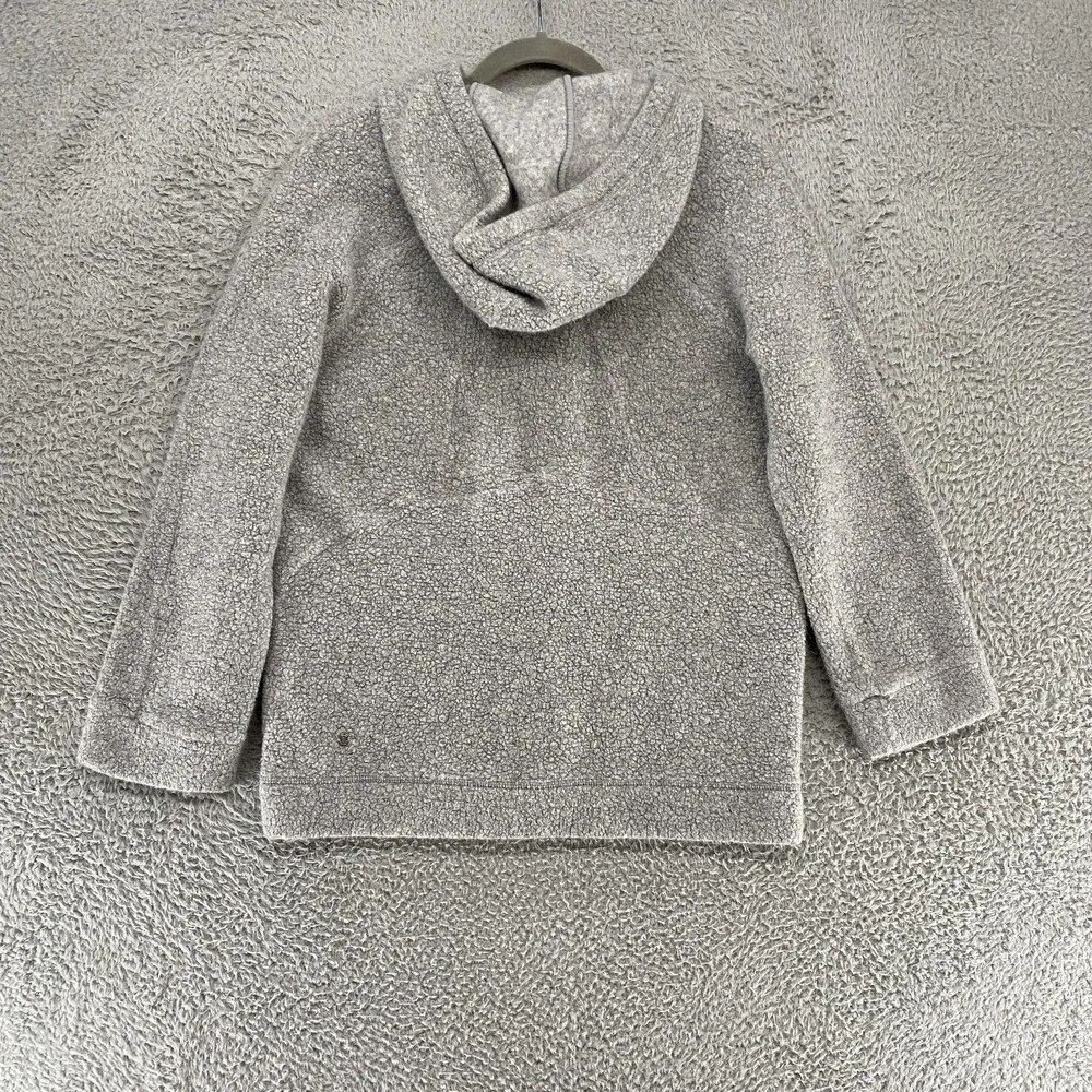 Lululemon Oh So Sherpa Jacket‎ Womens 8 Gray Hoodie Boucle Fleece Cozy Sweater
